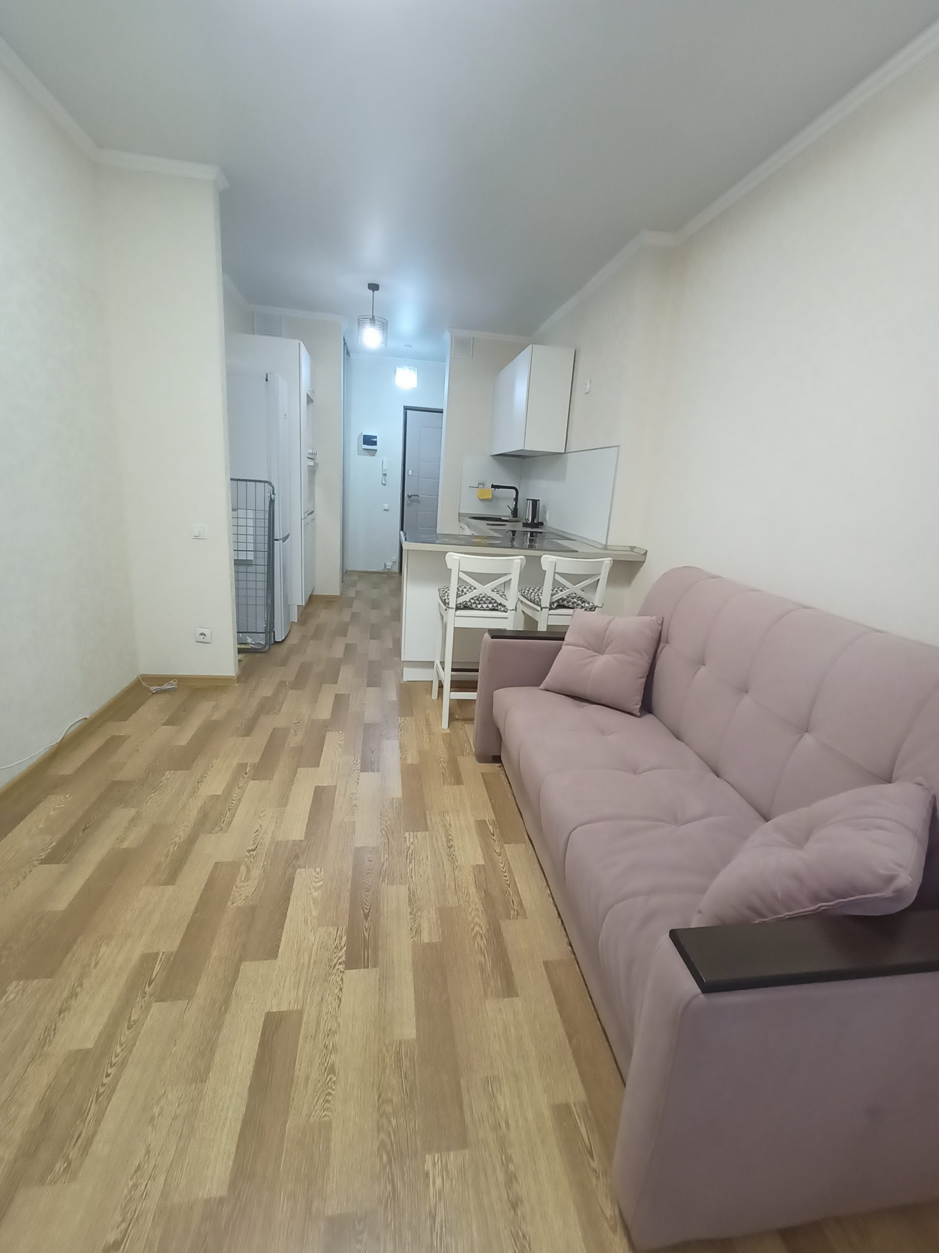 Квартира-студия с видом на парк 27 кв. м. 13/16 этаж (Тюльпан)